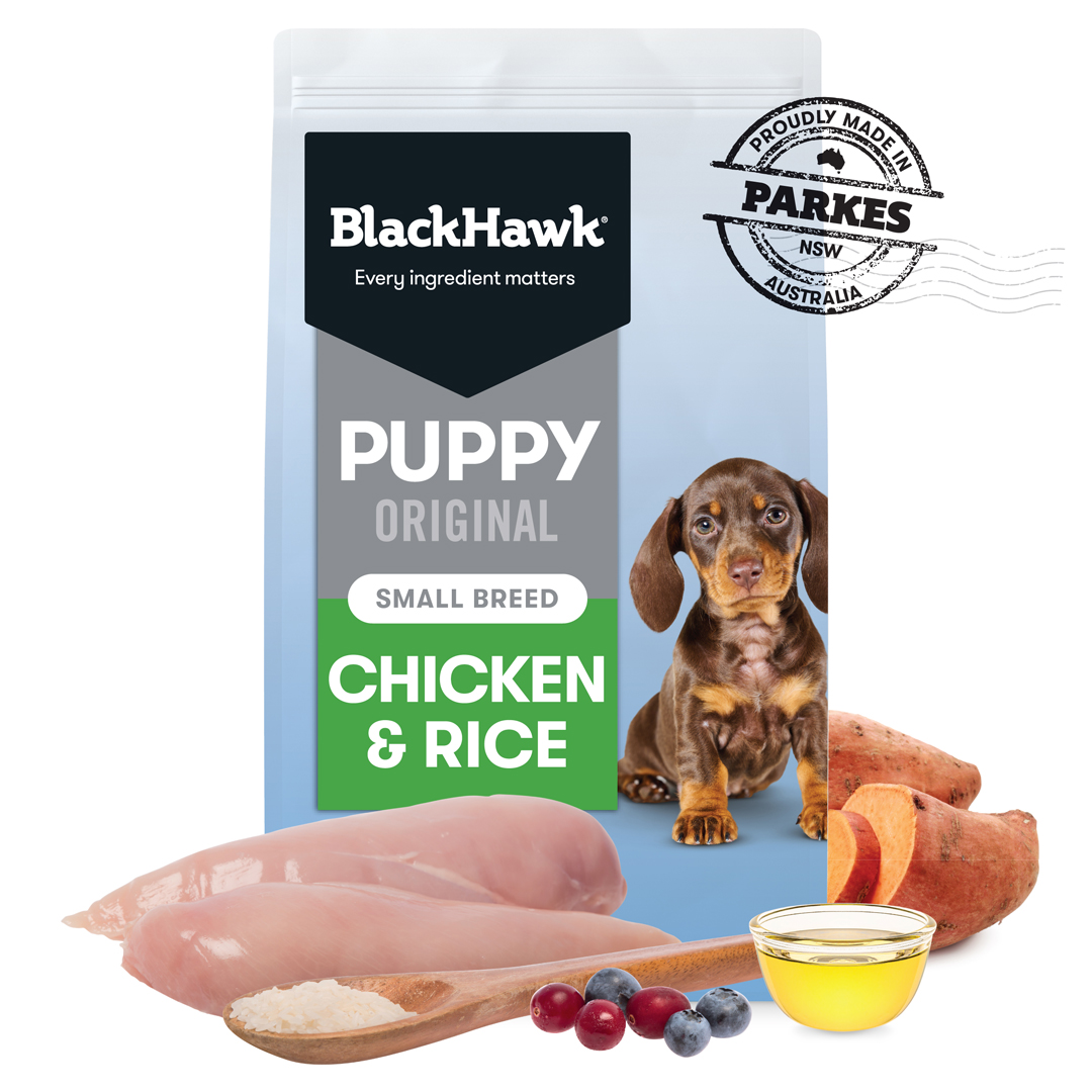 Black Hawk Puppy Small Chicken & Rice 10kg