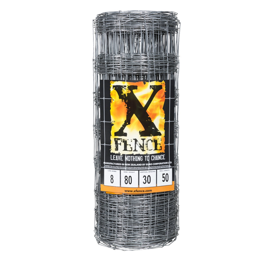 X Fence Netting 8 Line 80cm x 30cm x 50m
