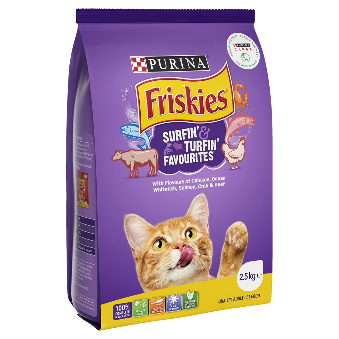 Purina Friskies Adult Surfin Turfin 2.5kg