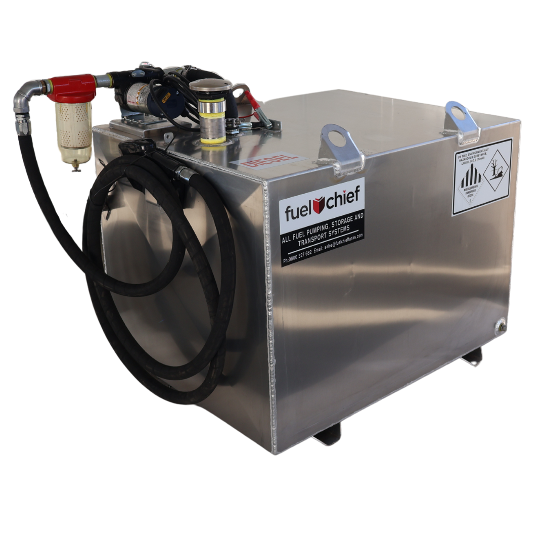 Fuelchief Alloy Ute Cube 400L 40LPM with 12V Pump