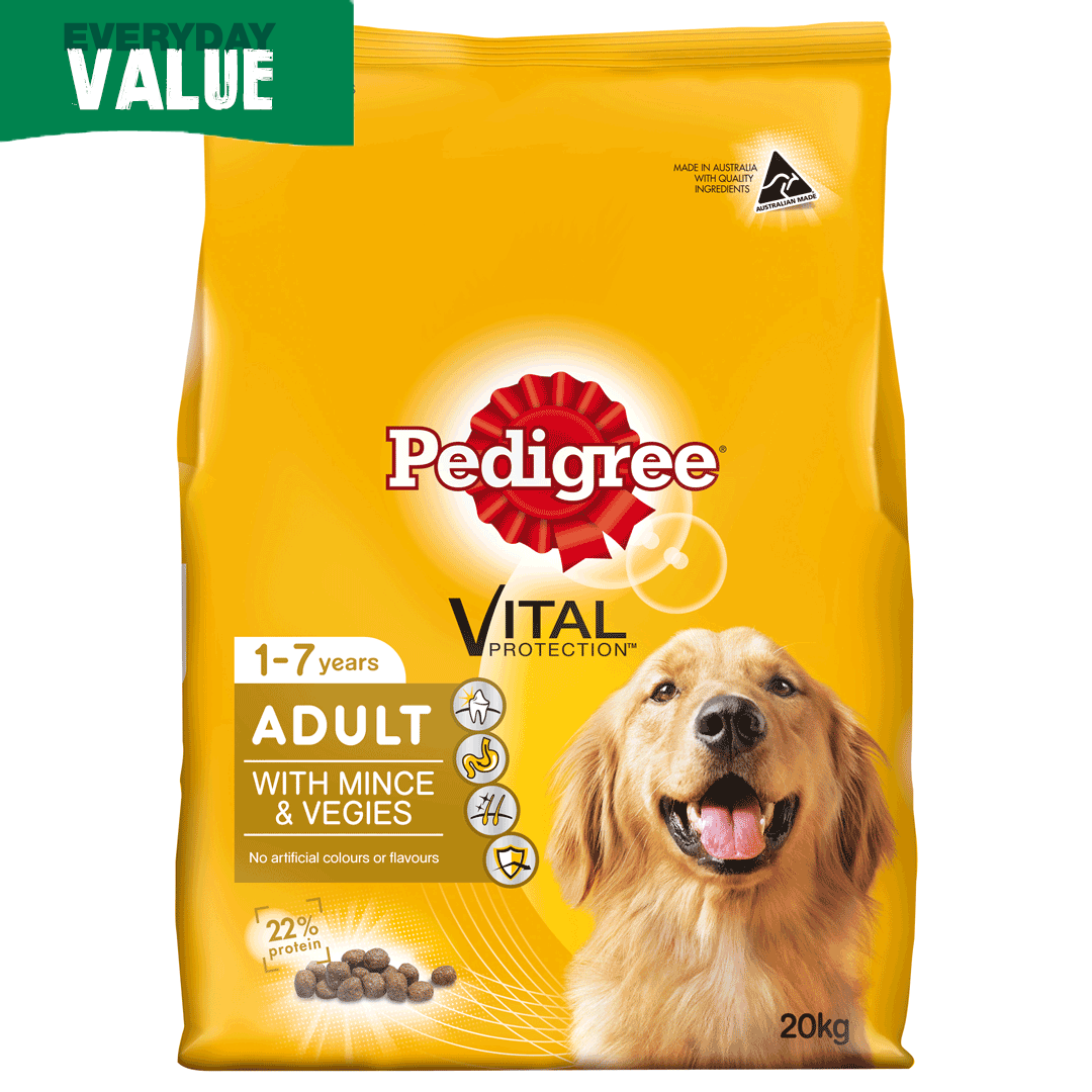 Pedigree Vital Real Beef & Vegetable 20kg