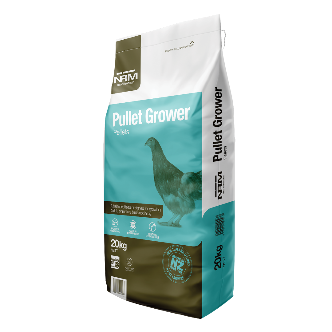 NRM Pullet Grower Pellets 20kg