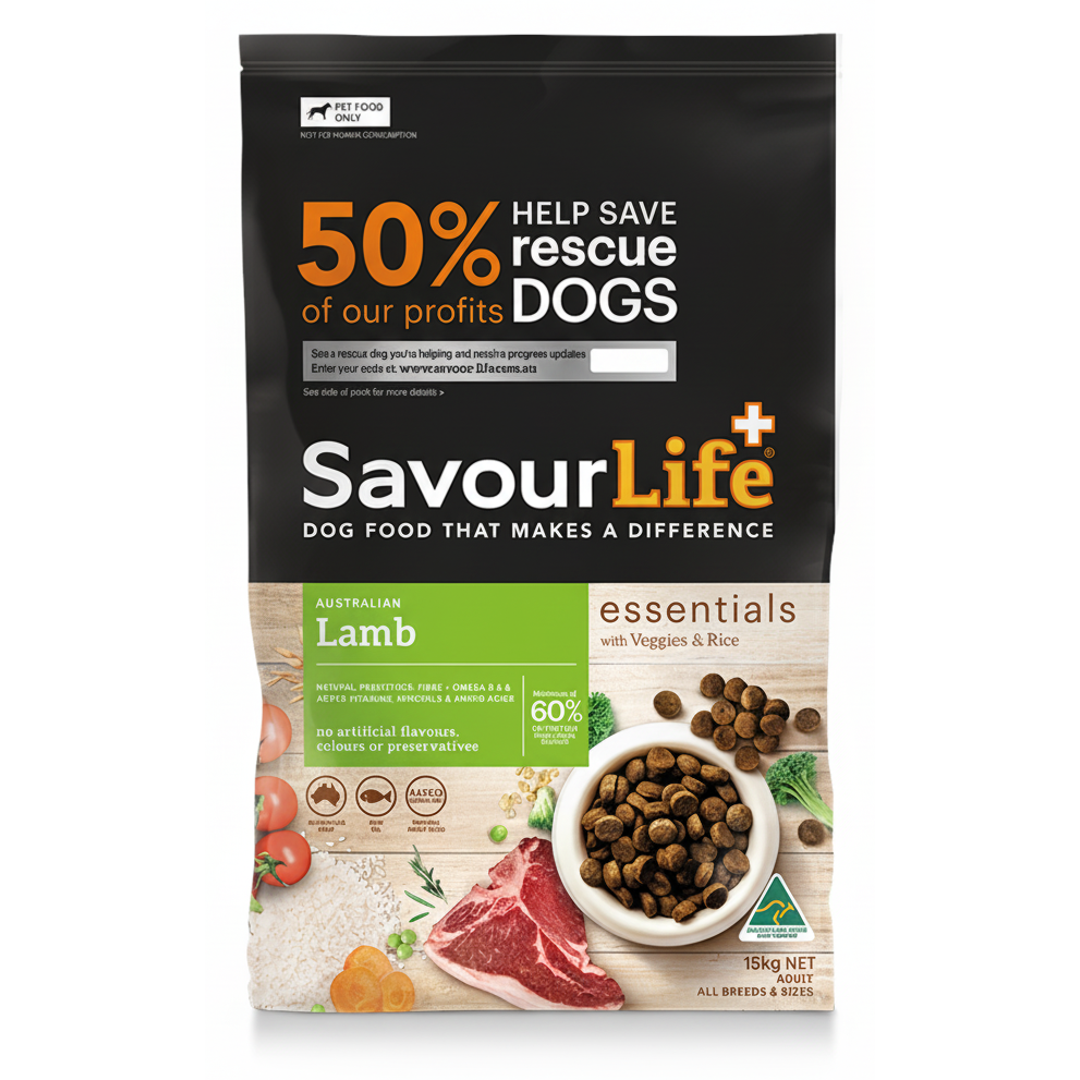 Savourlife Essentials Lamb 15kg
