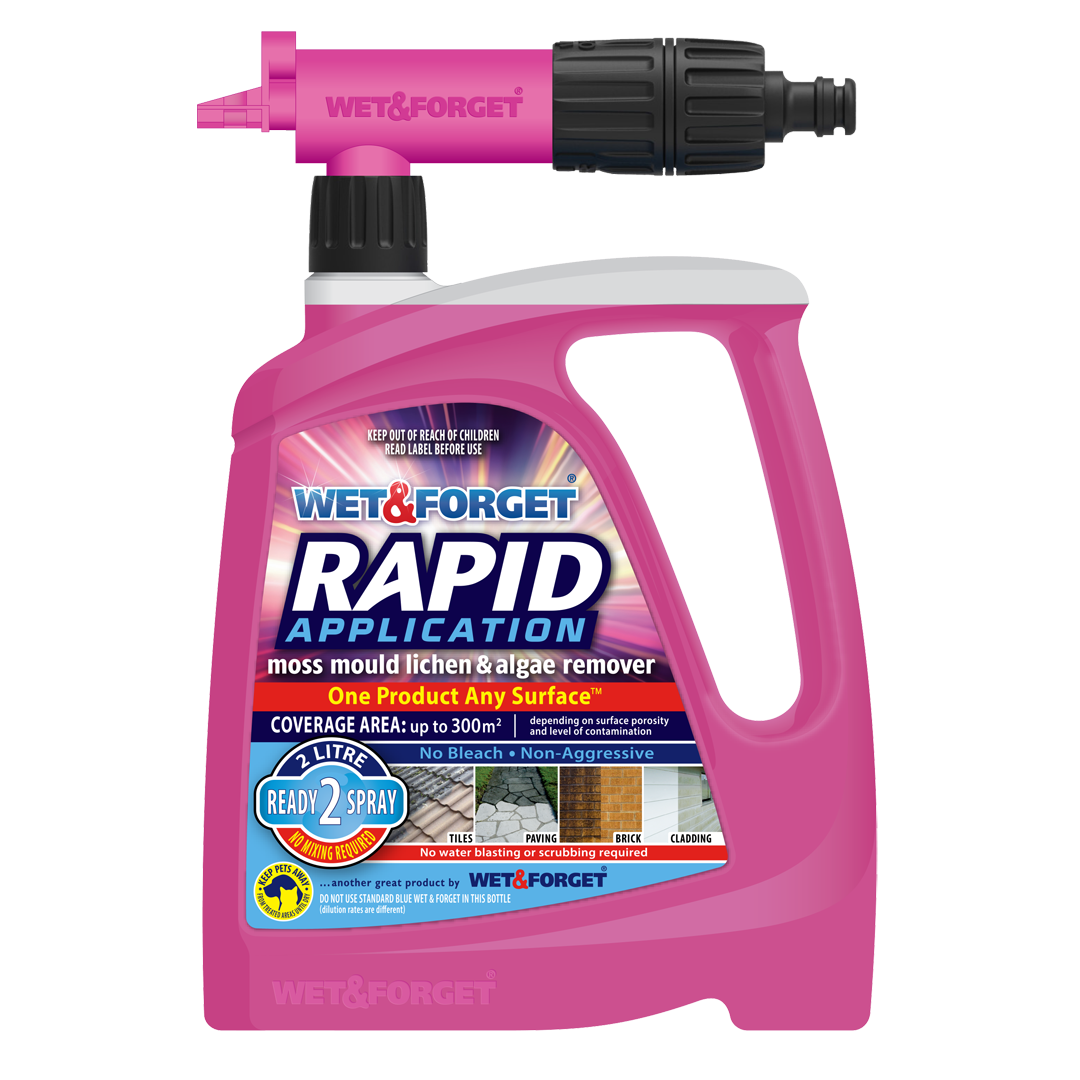 Rapid Application Moss Mould Remover Hose End 2L