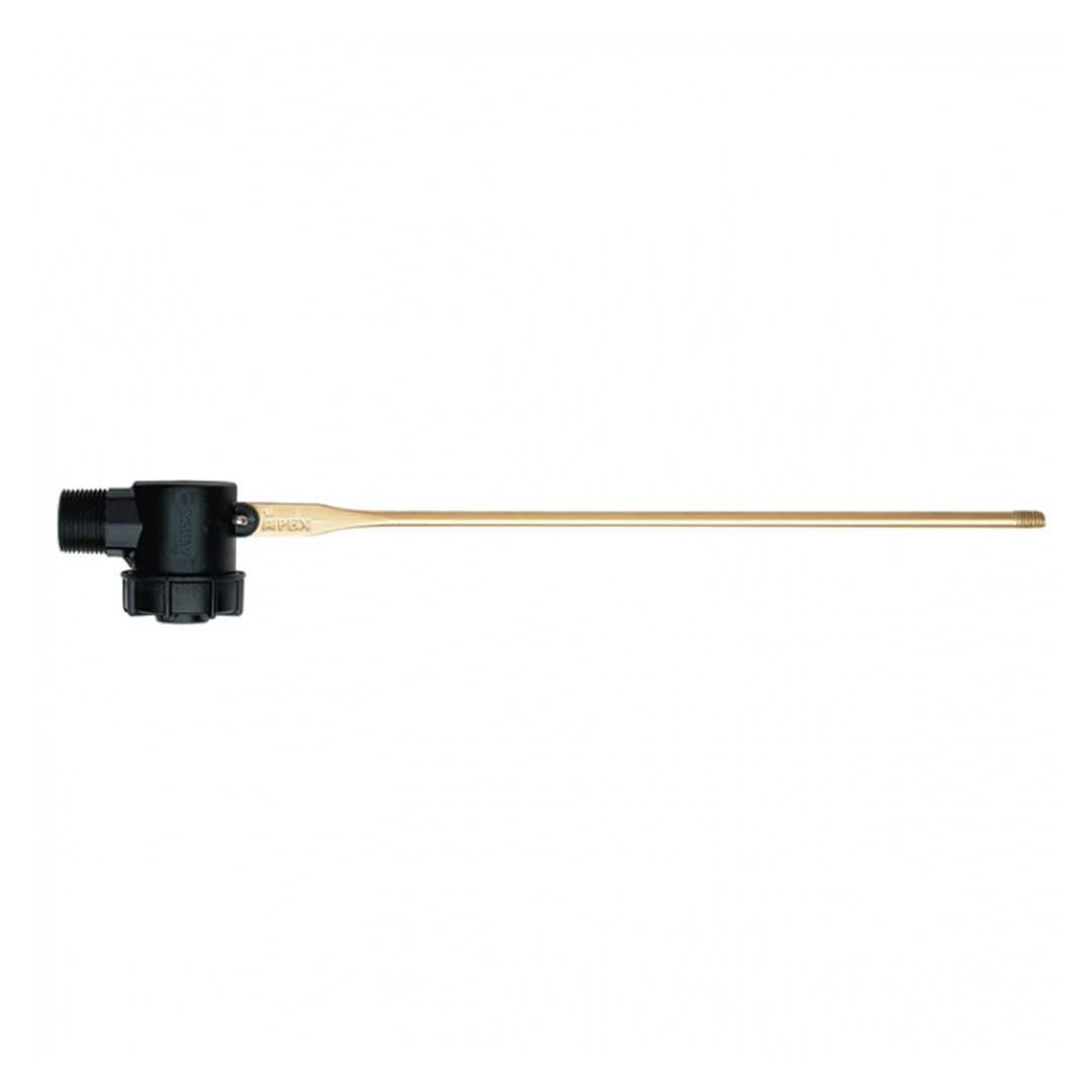 Apex Full Flow Acetyl Trough Valve Cord and Nipple 15mm