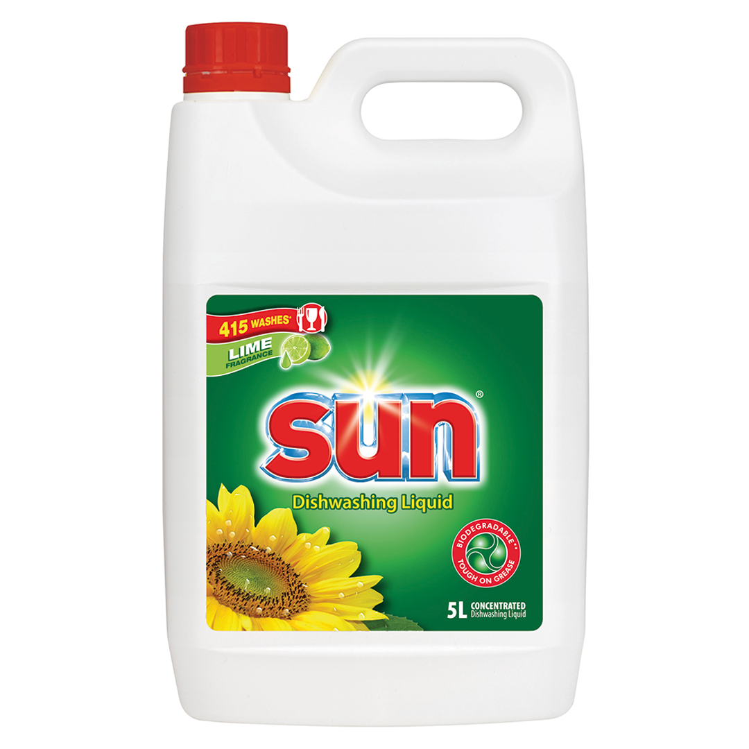 Sun Washing Up Liquid Lime 5L