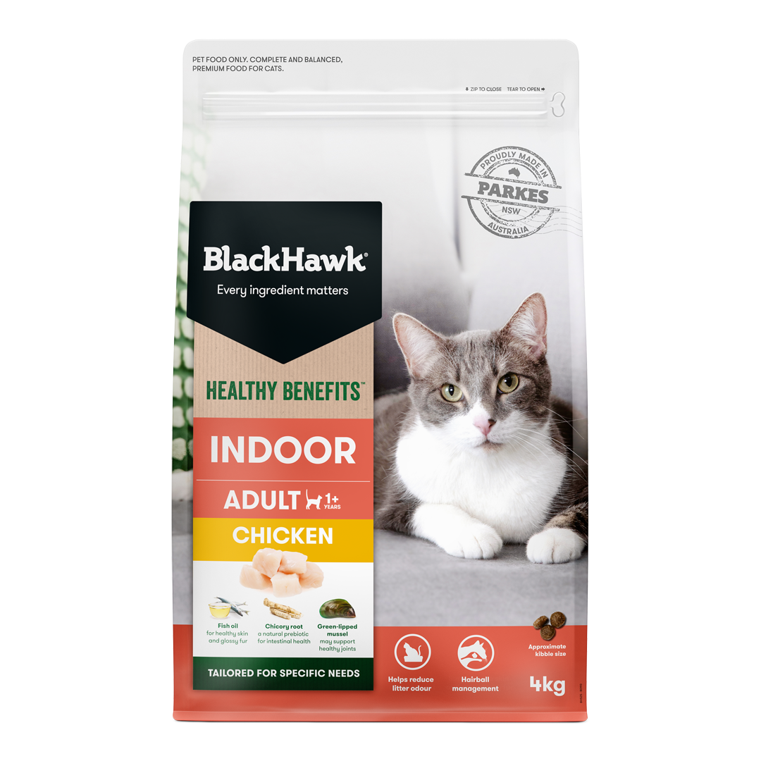 Black Hawk HB Cat Indoor Chicken 4kg