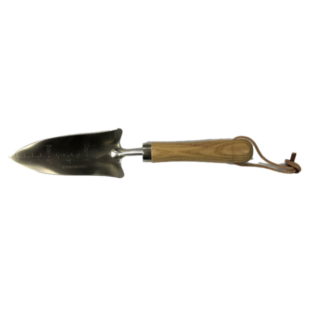 Farmyard Trowel Transplanter S/Steel Ash Handle