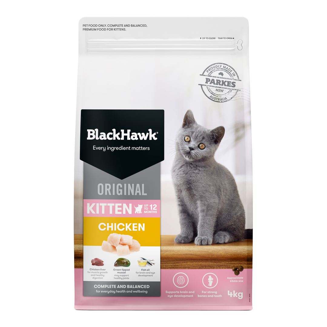 Black Hawk Orig Kitten Chicken 4kg