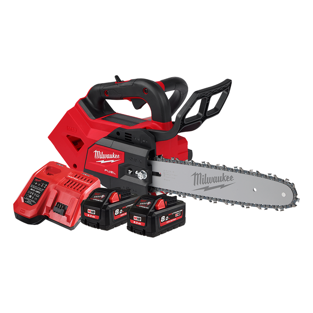 M18 Fuel 12 in Top Handle Chainsaw Kit 2x 8.0Ah