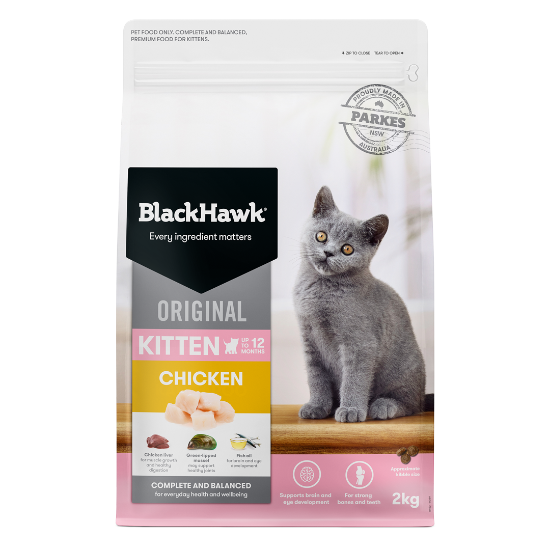 Black Hawk Orig Kitten Chicken 2kg