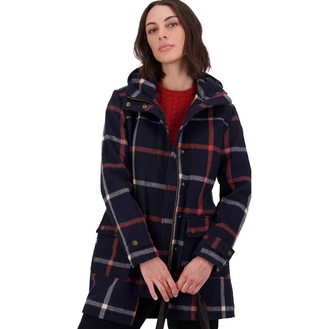 Swanndri Annmore Wool Overcoat Wmns