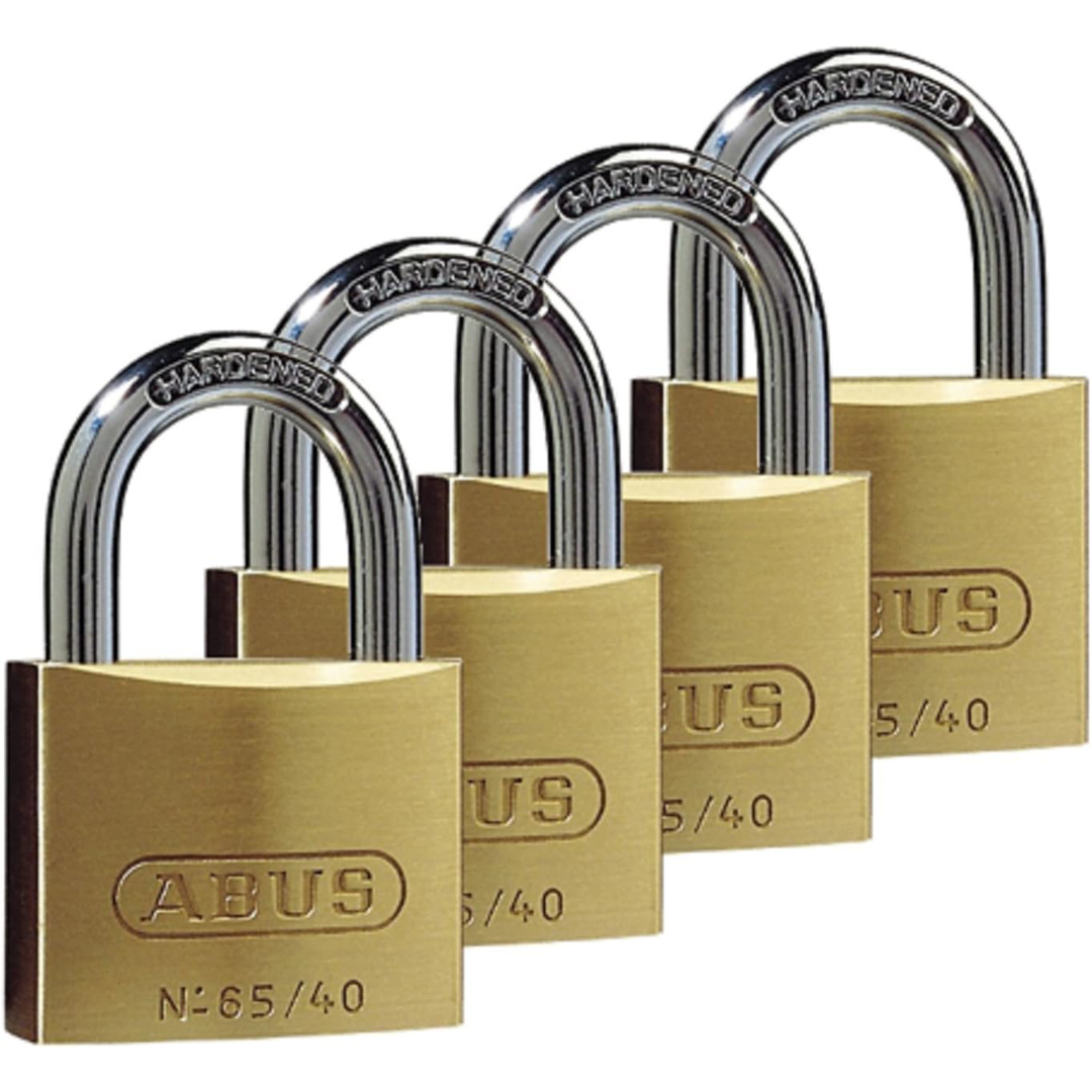 ABUS Padlock 40mm 4 Packet