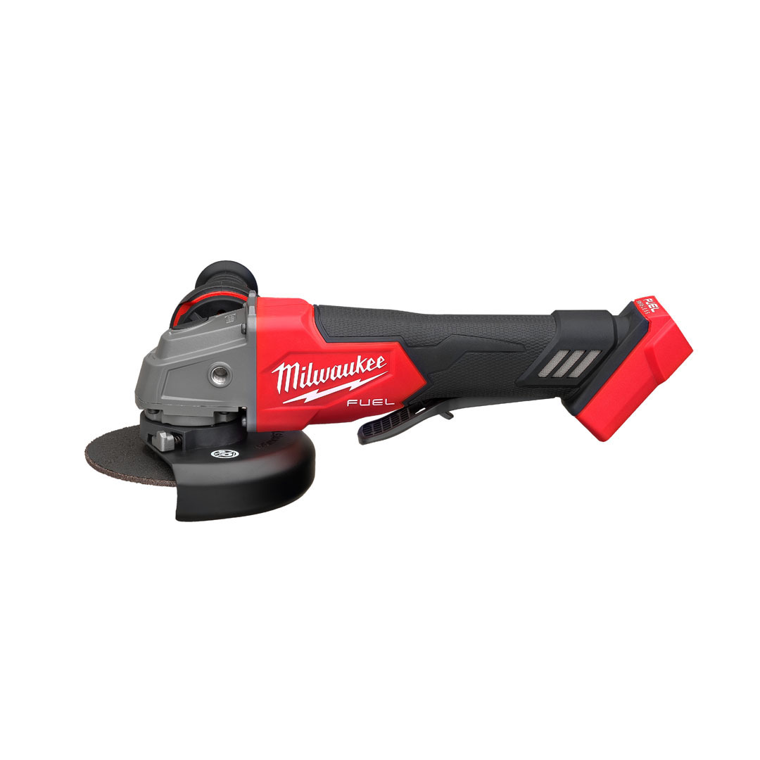 M18 Fuel 125mm Angle Grinder w Deadman Paddle Switch
