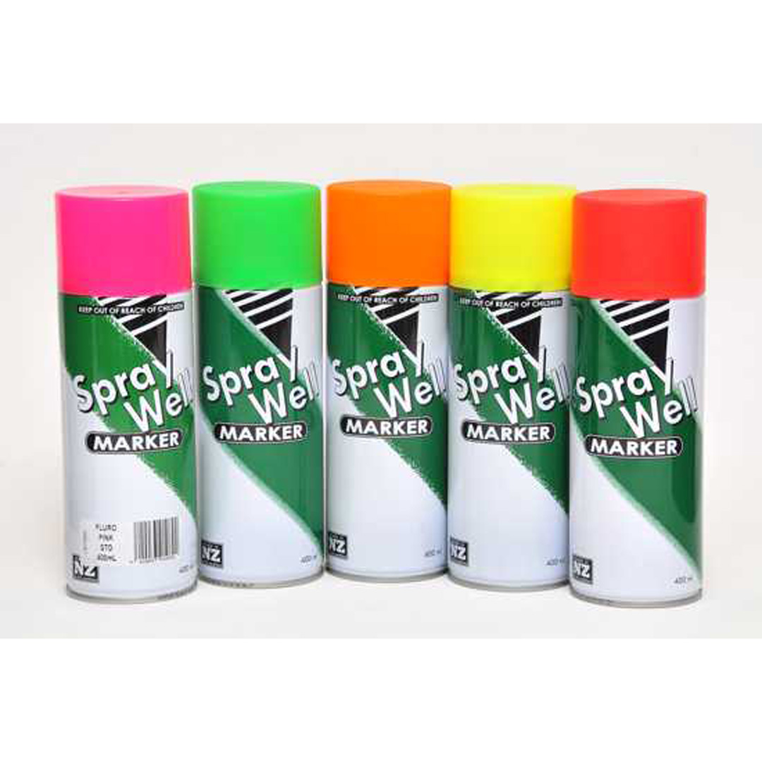 Spraywell Paint Upside Down Fluro 400ml