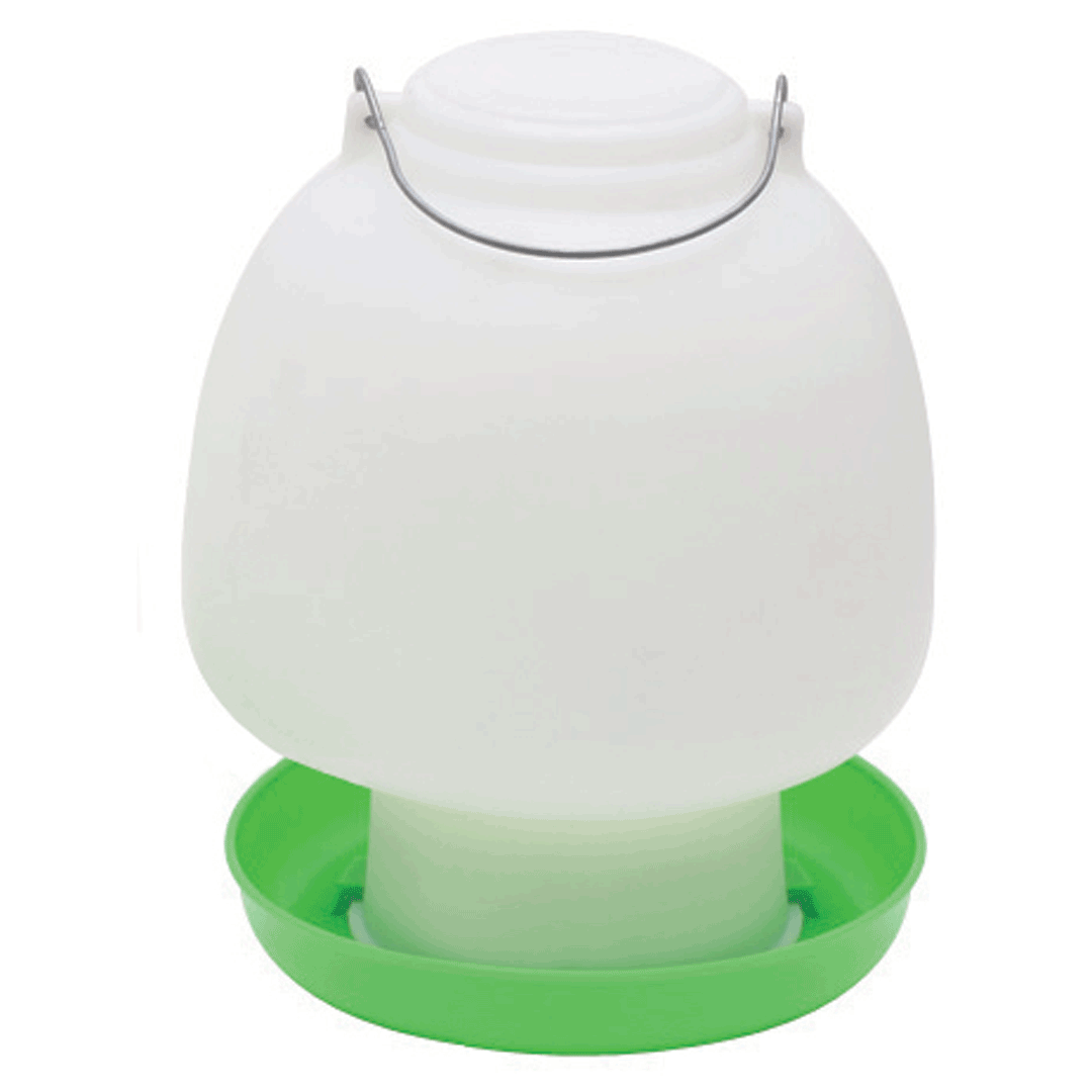 Shoof Poultry Drinker Ball Type 12L Green & White