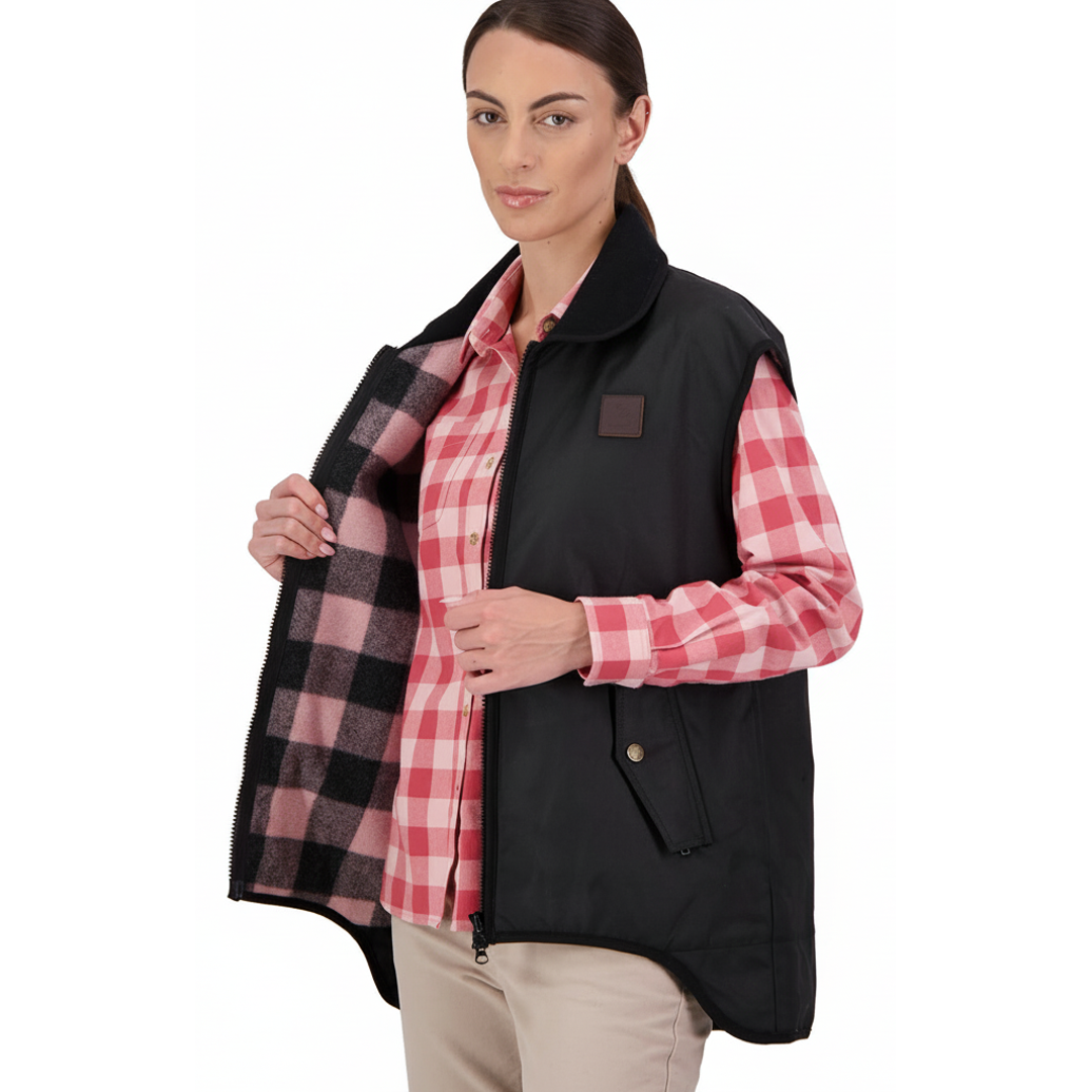Swanndri Foxton Vest Wool Lined Wmns