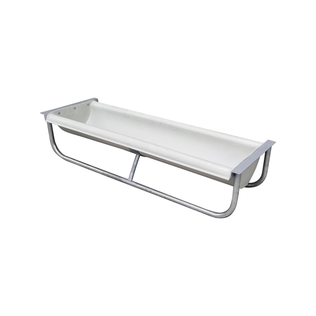 Advantage Plastics Meal Trough on Skids 60L