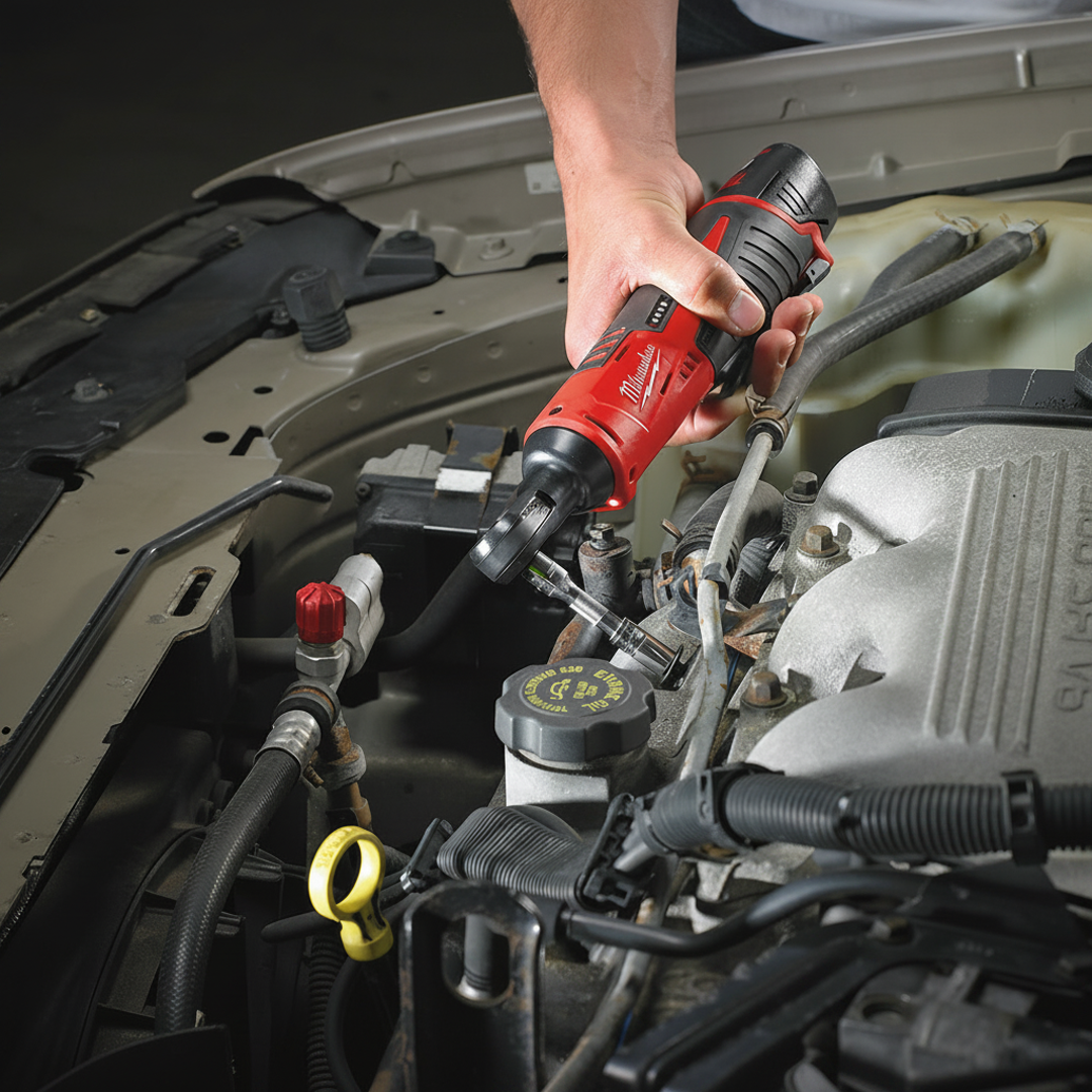 M12 Cordless 3/8in Impact Ratchet (Tool Only)
