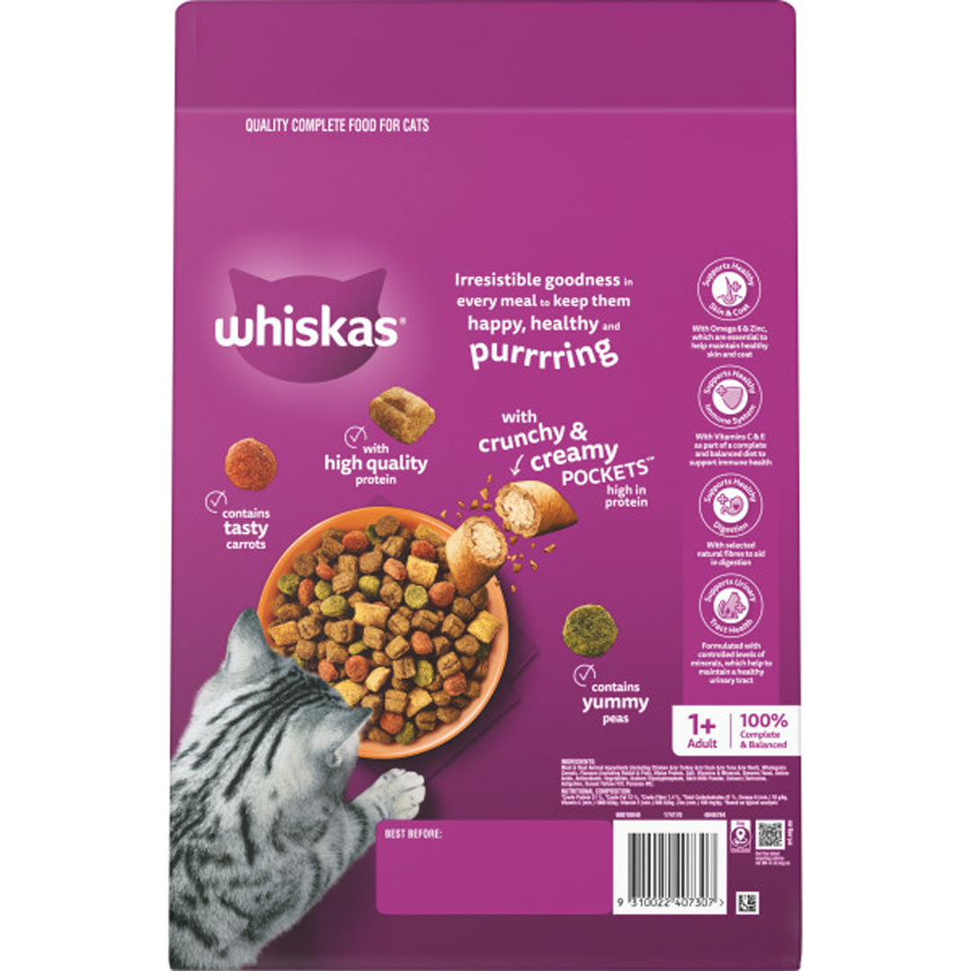 Whiskas Adult Chicken & Rabbit 6.5 kg