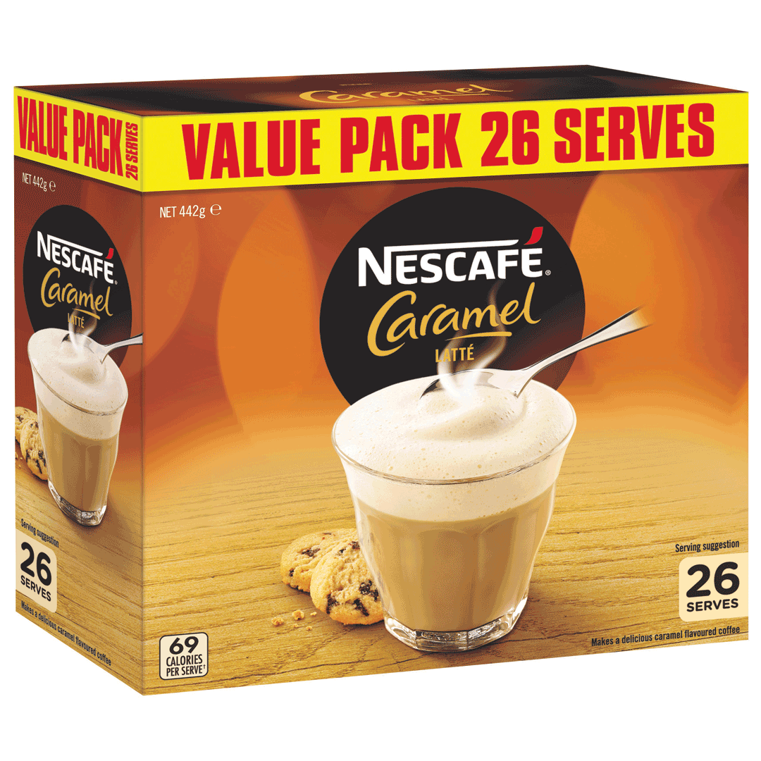 Nescafe Cafe Menu Caramel 26 Packet