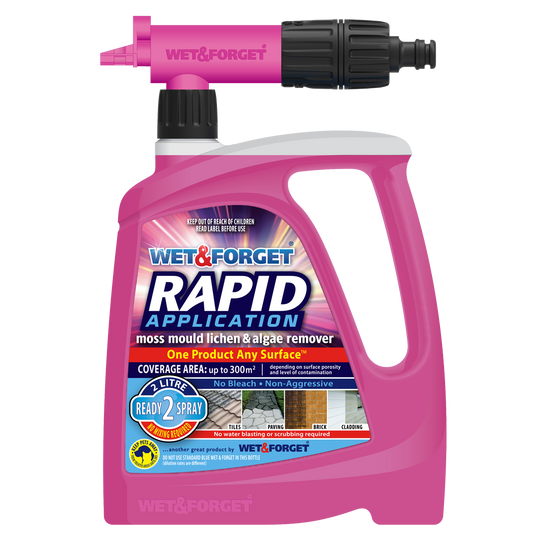 Rapid Application Moss Mould Remover Hose End 2L
