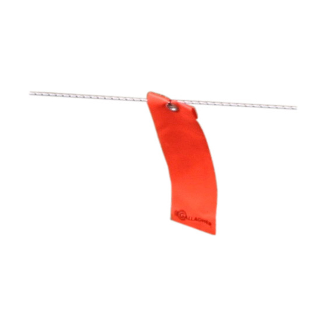 Gallagher Flag Hi Visability Orange 10 Packet