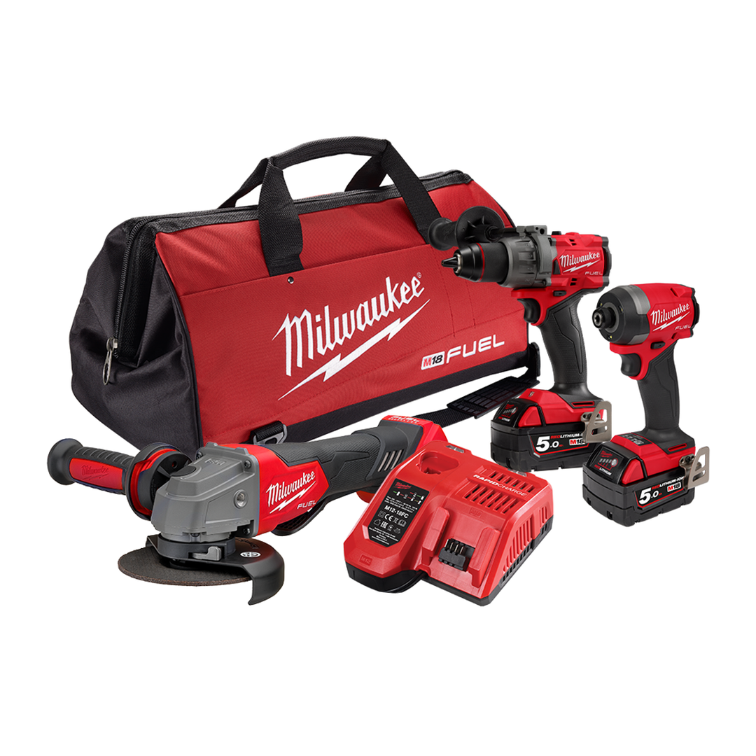 M18 Fuel 3 Piece Power Pack 3A3