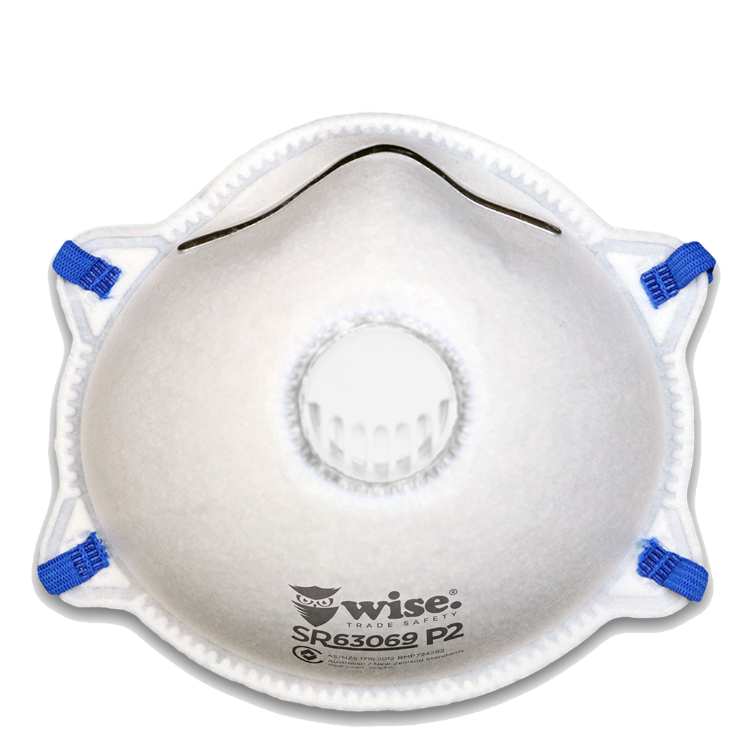 Wise P2 Mask With Valve 3 Packet