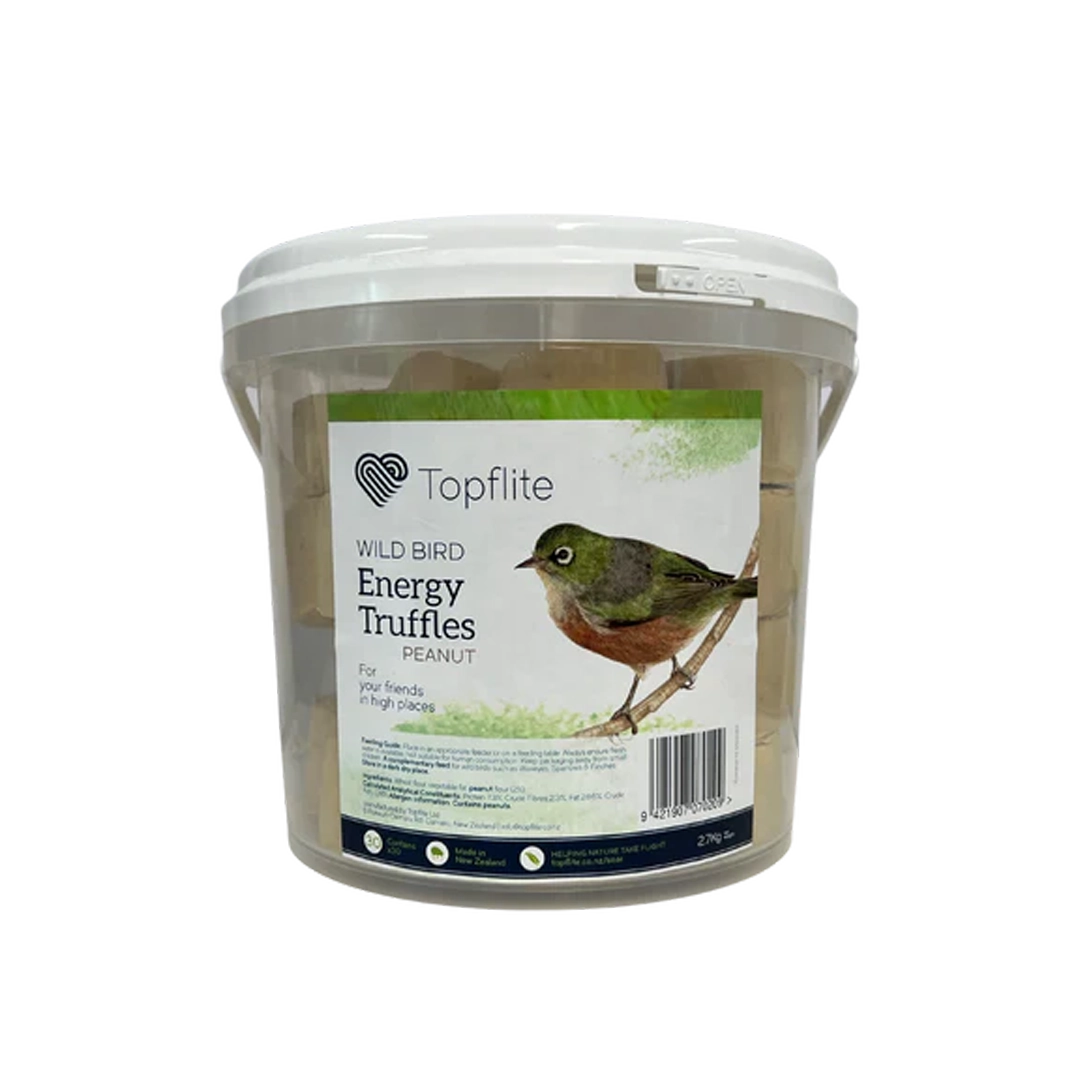 Topflite Wild Bird Truffle Tub Peanut 30 Packet