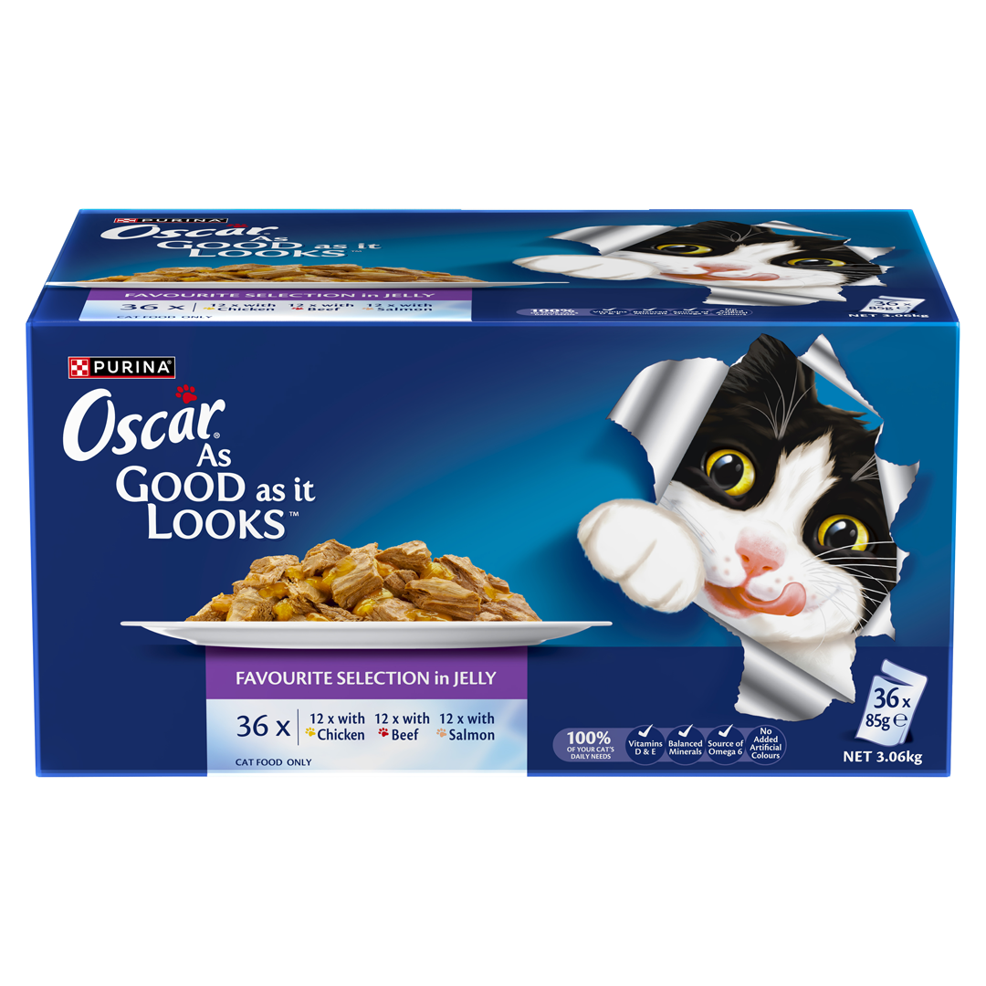 Oscar Agail Favourite Selection 85g x 36