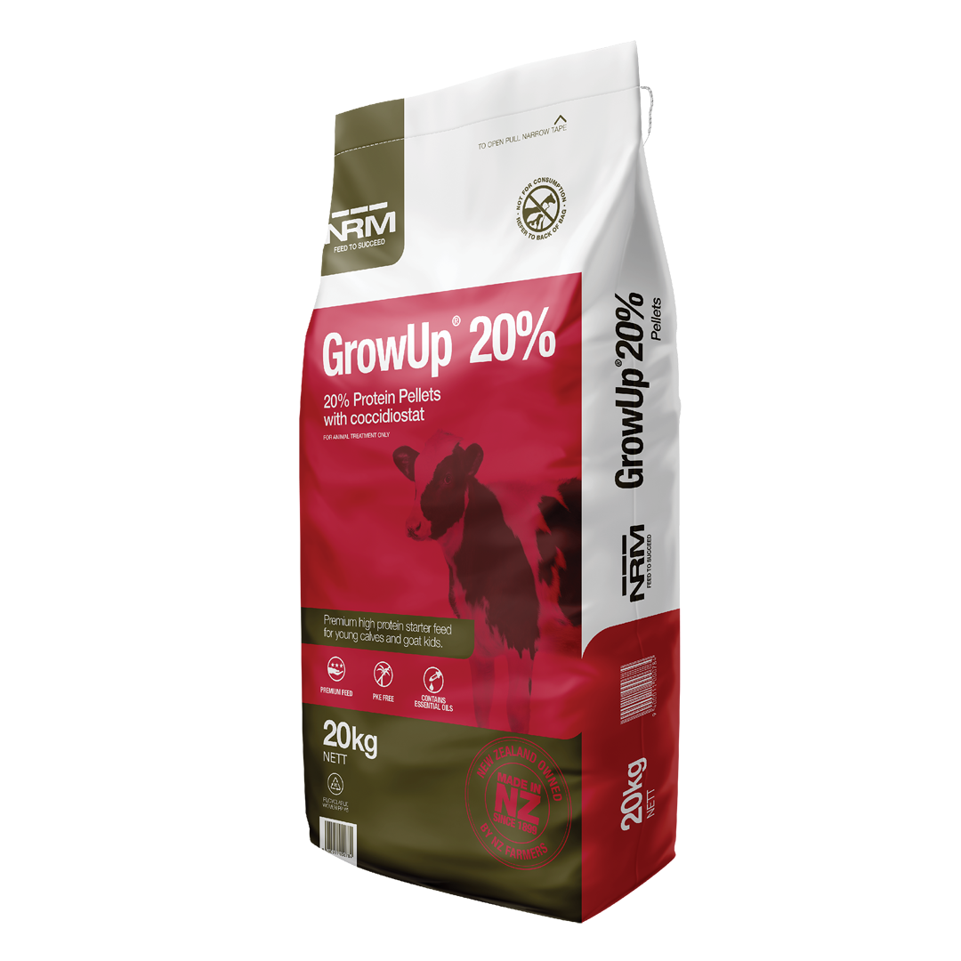 NRM GrowUp 20% Protein Pellets 20kg