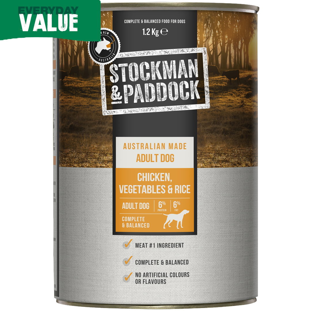 Stockman & Paddock Ckn w Vege & Rice 1.2kg