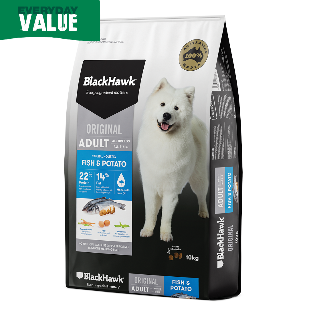 Black Hawk Dog Adult Fish & Potato 10kg