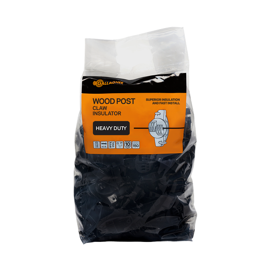 Gallagher Insulator Claw Wood Post 150 Packet
