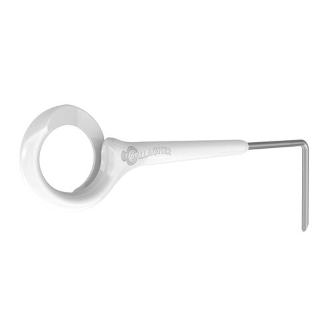 Gallagher Offset Ring Top Top Mount 250mm 5 Pack White