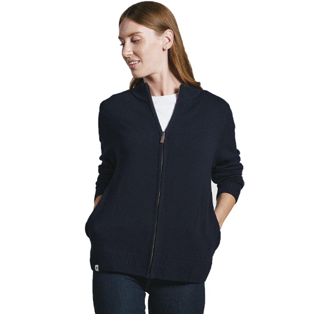 1972 Lyne NZ Merino Zip Jacket Wmns