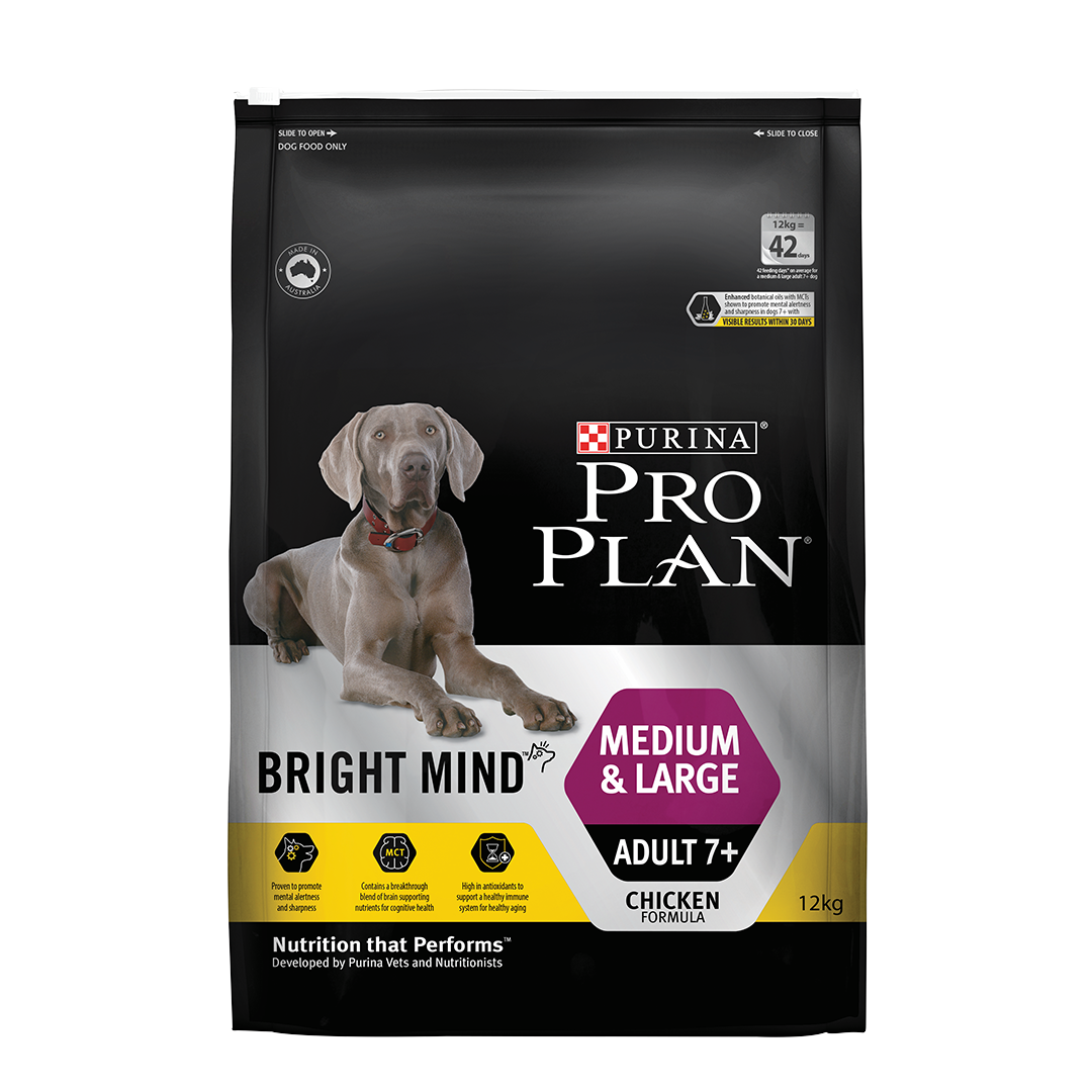 Pro Plan Adult Dog 7+ Bright Mind Med & Large Breeds 12kg