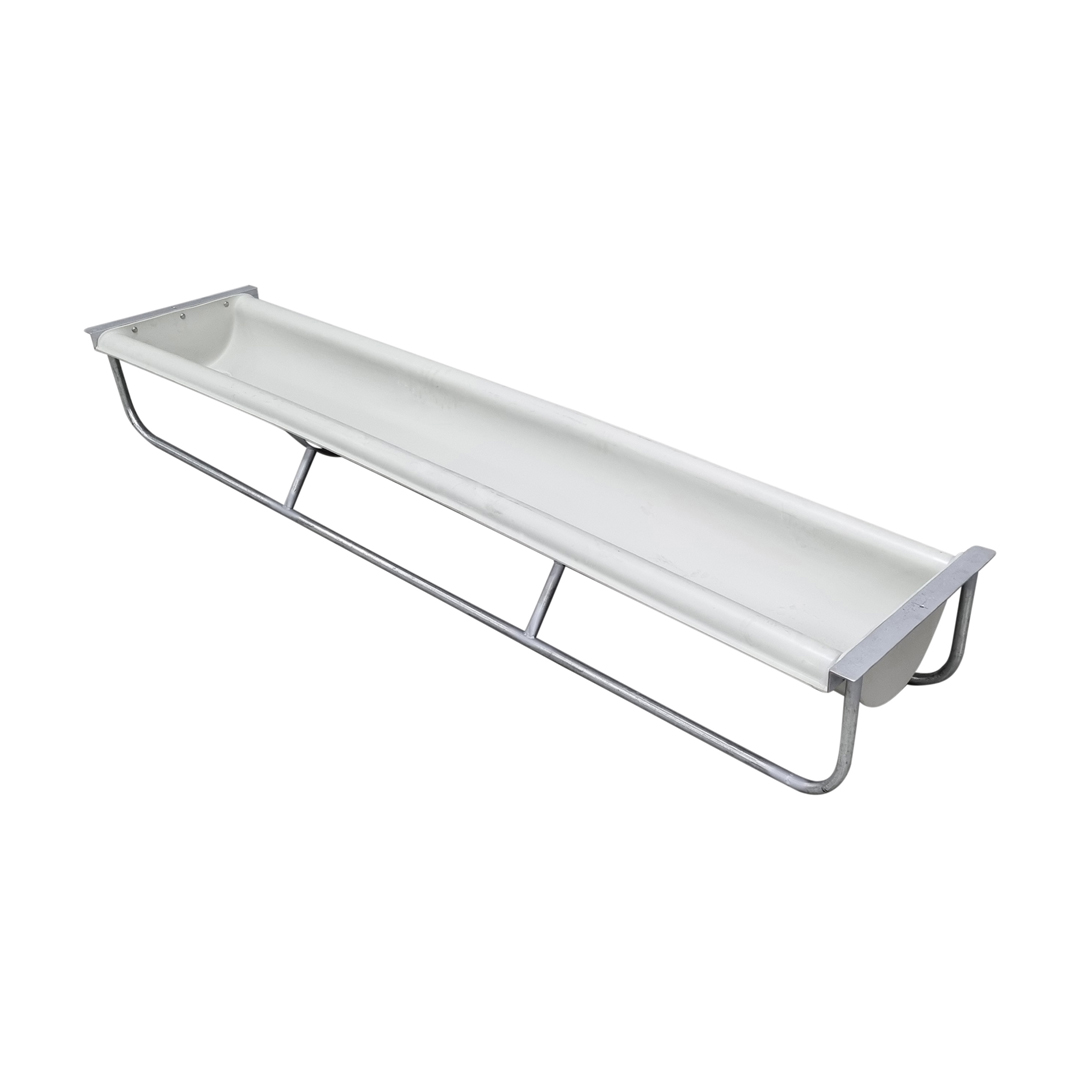 Advantage Plastics Meal Trough on Skids 100L