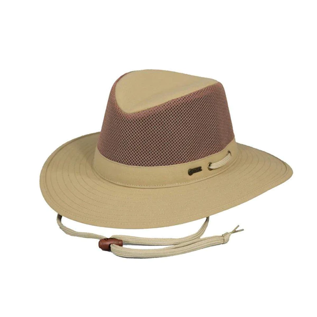 Outback Canvas River Guide Hat With Mesh