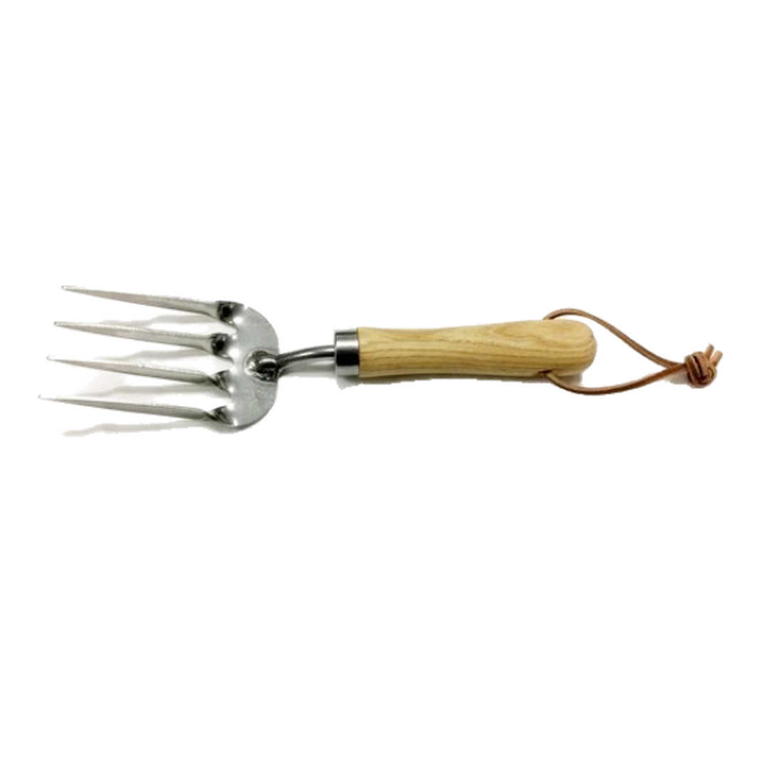 Farmyard S/S Fork Hand Twisted Tyne Ash Handle