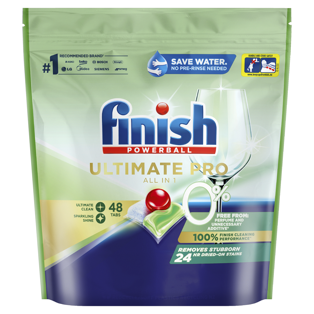 Finish Ultimate All in One Pro Dishwasher Tablets 48 Pack