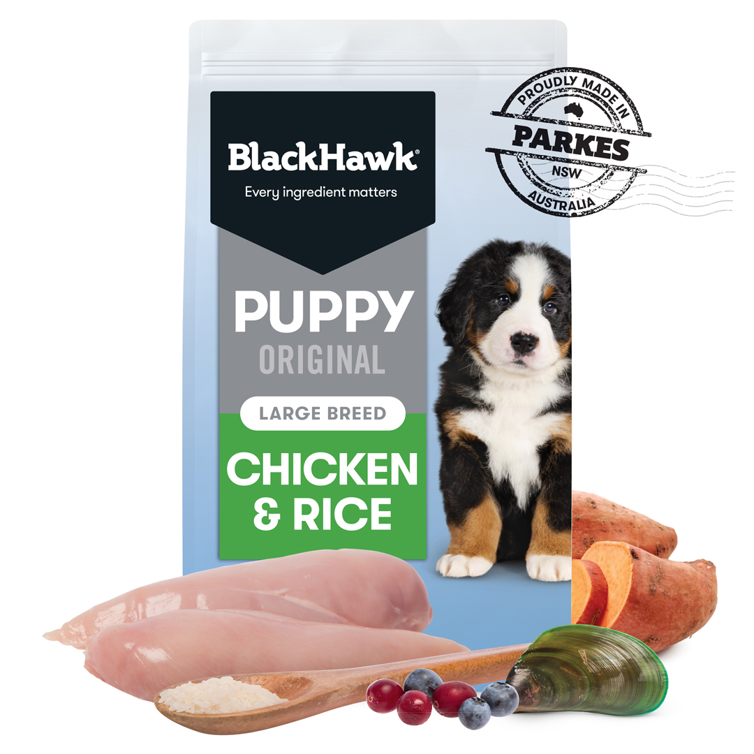 Black Hawk Puppy Large Chicken & Rice 3kg