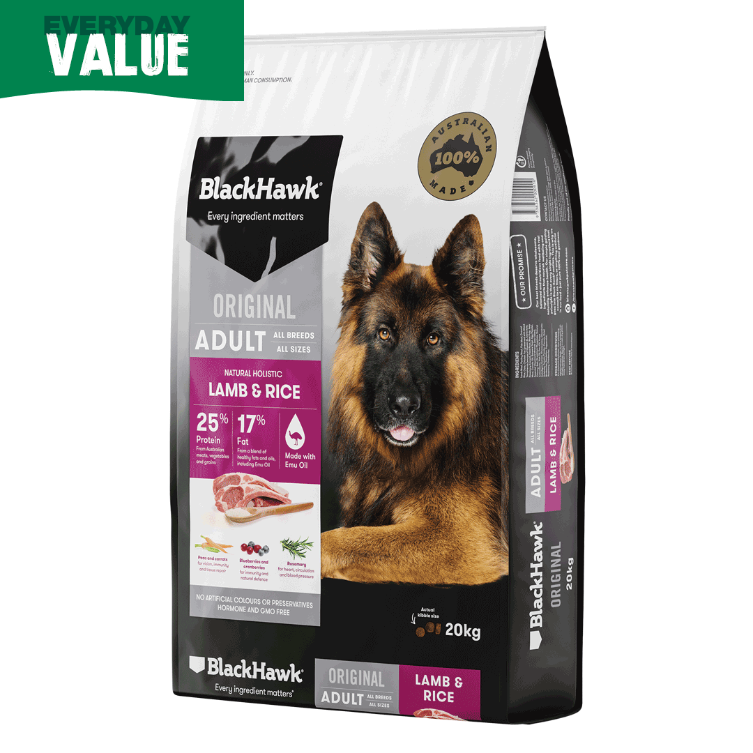 Black Hawk Dog Adult Lamb & Rice 20kg