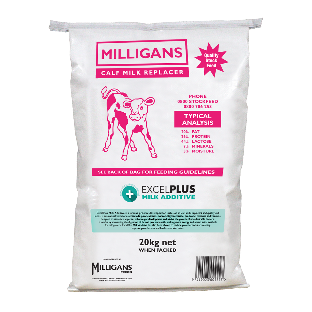 Milligans Excel Plus Calf Milk Replacer 20kg