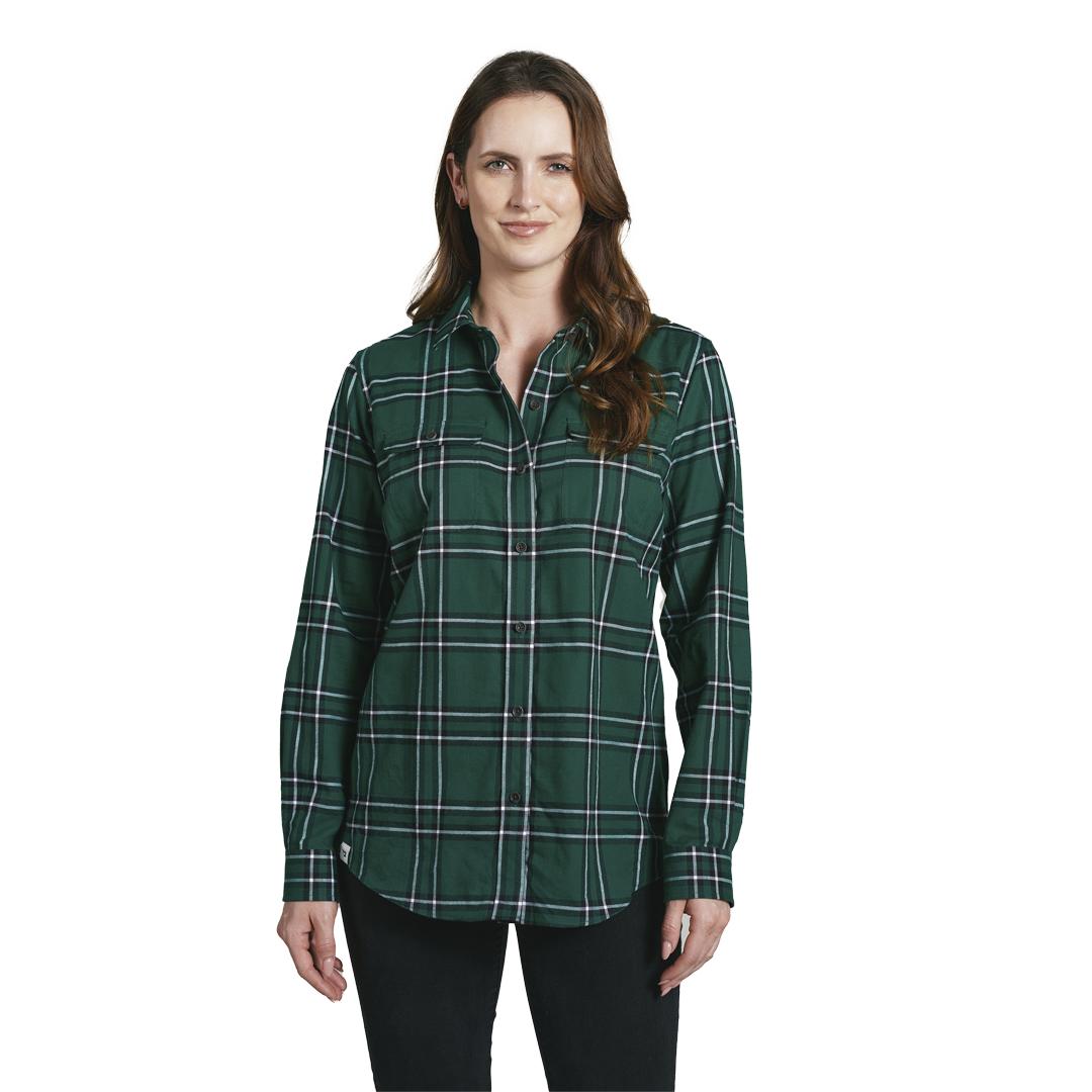 1972 Tremain Flannel Check Shirt Wmns