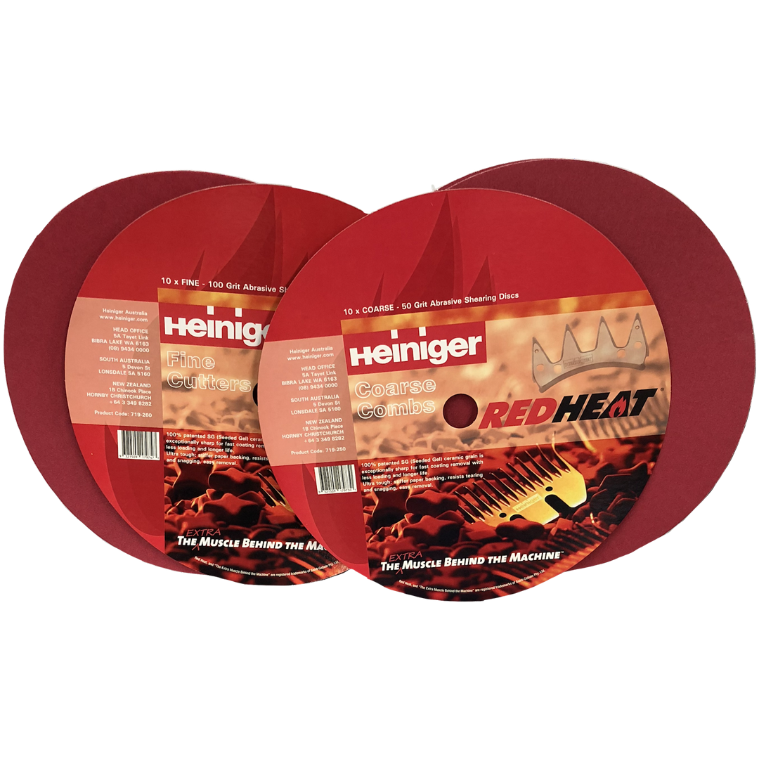 Heiniger Red Heat Grinding Emery Coarse