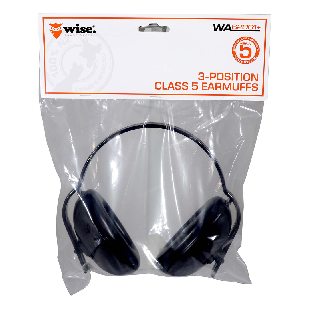 Wise Class 5 Earmuff Fixed Band Hearing Protection