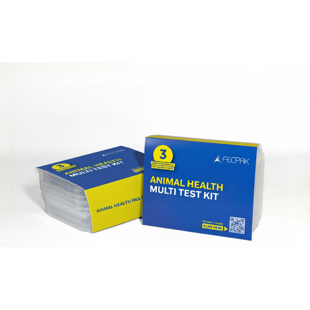 FECPAK Animal Health Multi Test Kit 3Pack