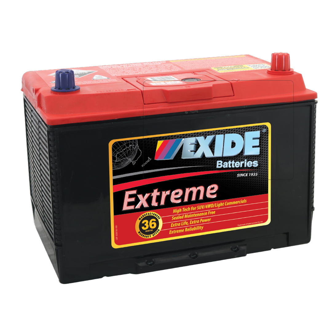 Exide Extreme SUV 4WD Light Commercial Battery 810CCA